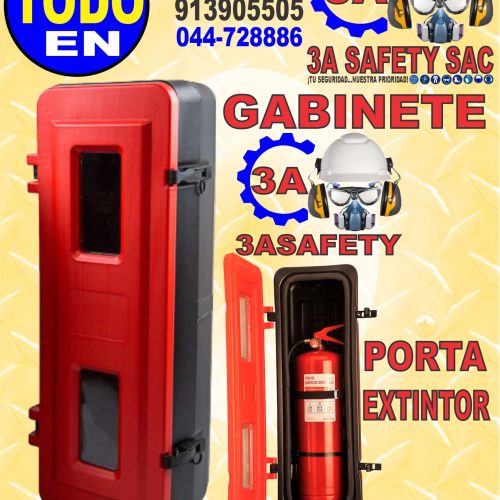 GABINETE DE POLIETILENO PORTA EXTINTOR (6KG, 9KG)