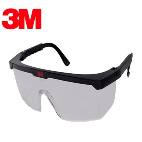 LENTES DE SEGURIDAD 3M LUNA CLARA ANTI-SCRATCH Y ANTI-FOG (CLASICO) (ANSI Z87.1)