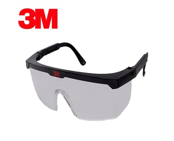 LENTES DE SEGURIDAD 3M LUNA CLARA ANTI-SCRATCH Y ANTI-FOG (CLASICO) (ANSI Z87.1)