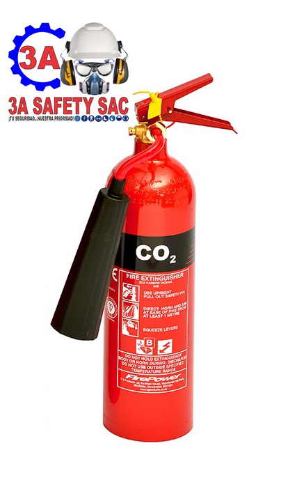 RECARGA EXTINTOR CO2 5 LB. - 2 KG - 3A SAFETY SAC