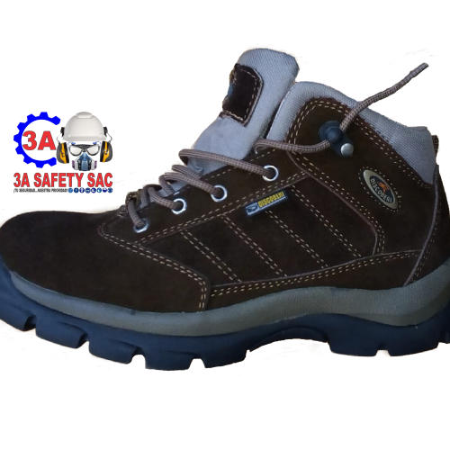 ZAPATILLA DAMA DISCOVERY -P/ACERO MARRON/GRIS.