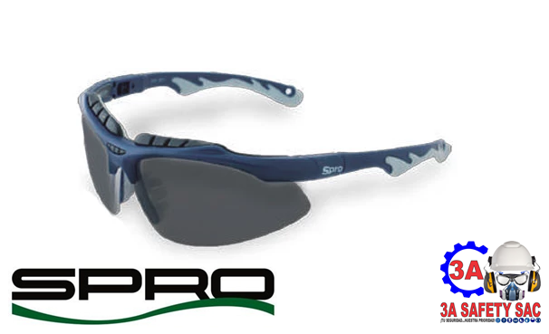 ANTEOJO REVO M/AZUL OSCURO AF 8002 SPRO ANSI Z87.1