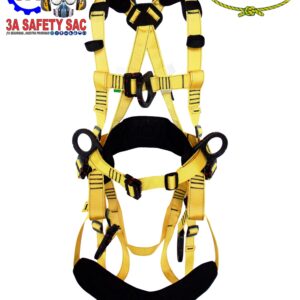 ARNÉS DE LINIERO DIELÉCTRICO - L6A7HD (6 ANILLOS, 7 HEBILLAS) - HAUK - (ANSI Z359.12-09, CSA Z259.12-11)