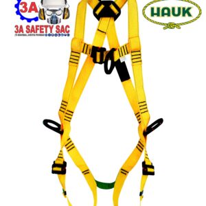 ARNÉS INTEGRAL DIELÉCTRICO DE CUATRO ANILLAS Y TRES HEBILLAS - I4A3HD – HAUK (ANSI Z359.12 - CSA Z259.16)