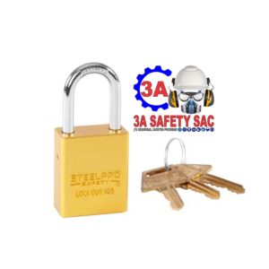 CANDADO LOCK OUT STEELPRO X-05 AMARILO