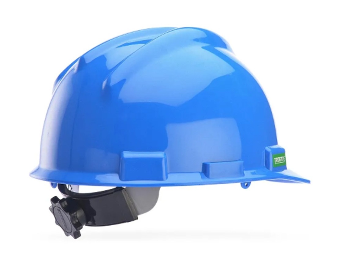 CASCO JOCKEY TRIDENTE SUSP. NYLON RACHET 4 PTAS. - BLANCO (ANSI Z89.1) TYPE 1 CLASS E - Imagen 5