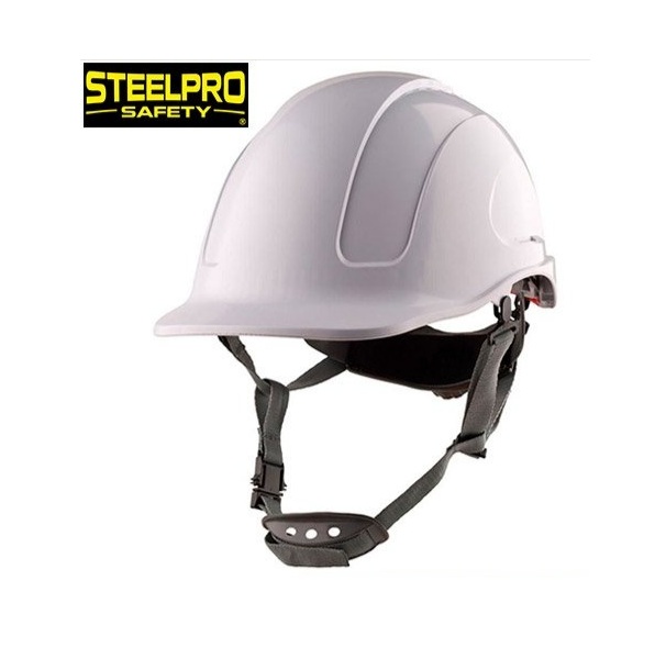 CASCO MONTAÑA TIPO II (MOUNTAIN) ABS. BLANCO CLASE E STEELPRO
