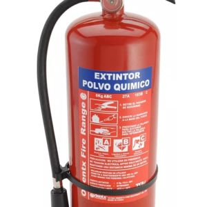 EXTINTOR POLVO QUIMICO SECO (PQS) ABC 6 KG IMPORT.