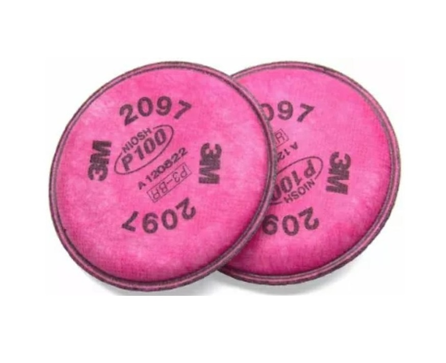 FILTRO 2097 ALTA EFICIENCIA. VAPORES ORGANICOS Y OZONO P100 3M