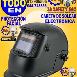 MASCARA (CARETA) ELECTRONICA P/SOLDAR SOMBRA 9 A 13-PRETUL-29978/CAREL-913P1