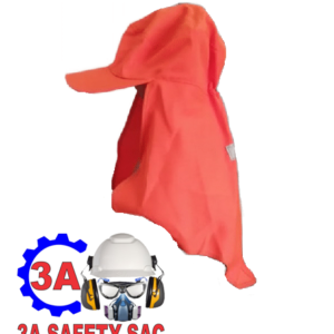 GORRO DRILL NARANJA TAPA NUCA VISERA GRANDE