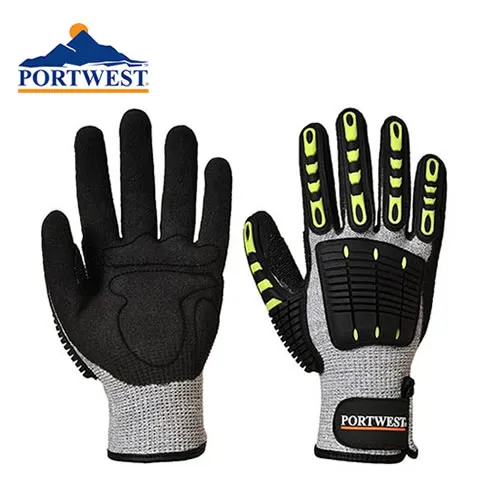 GUANTE ANTI-CORTE NIVEL 5 ANTI IMPACTO A722 PORTWEST TALLA L-9