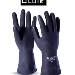 GUANTE INDUSTRIAL PROTEC - C25 COLOR NEGRO .T 9-L CLUTE