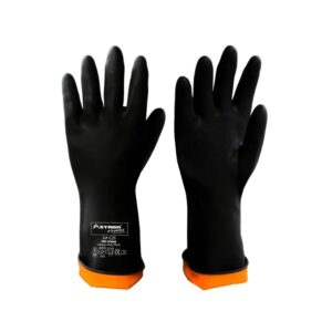 GUANTE JEBE NEGRO CALIBRE 25 110G PROTEMAX ASTARA (GA-C25-L) TALLA 9/L