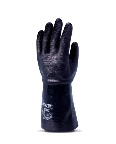 GUANTE NEOGRAB PALMA CORRUGADA 14" 3835 T. XL USAFETY/CLUTE (EN 388) (ISO 374)