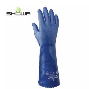GUANTE NITRILO 14” T/9 (M) NSK-24 SHOWA-BEST