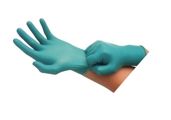 GUANTE QUIRURGICO NITRILO T/M - TOUCHNTUFF (92-600) EDMONT ANSELL CAJA POR 50 PARES S/POLVO - Imagen 2