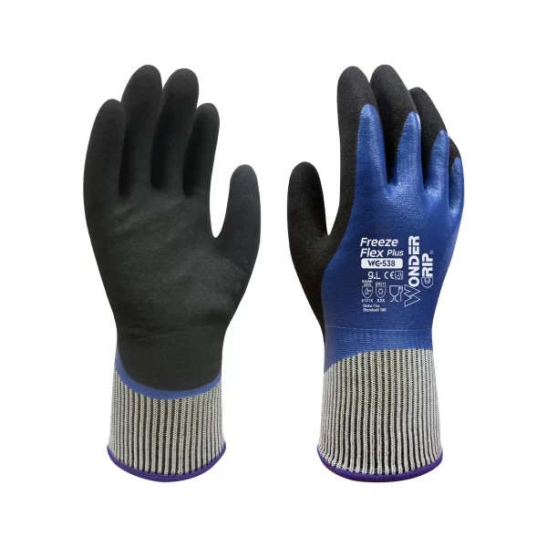 GUANTE (WONDER GRIP) WG-538 FREEZE FLEX PLUS (P/FRIO) (E388) (EN511-2006) T. 9