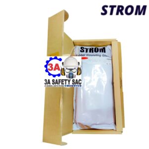 GUANTES DIELECTRICO LATEX NARANJA AISLANTES CLASE 00 (500V) STROM TALLA 9