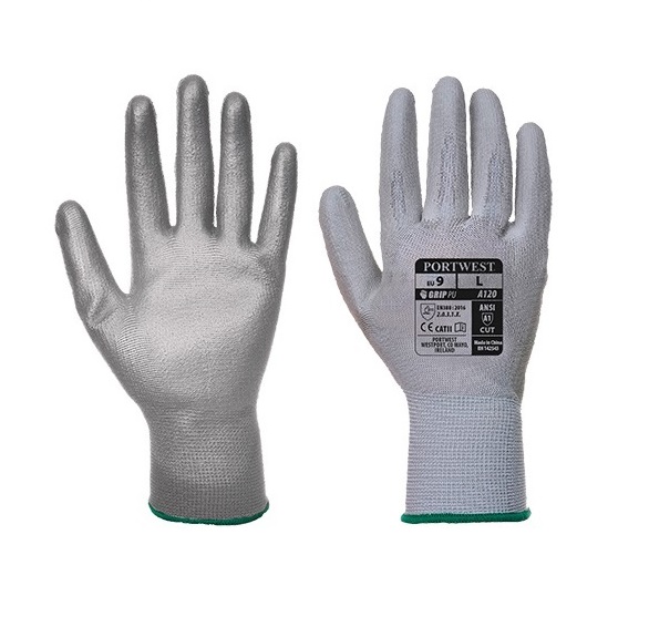 GUANTE CON PALMA DE PU A120 PORTWEST TALLA 8/M