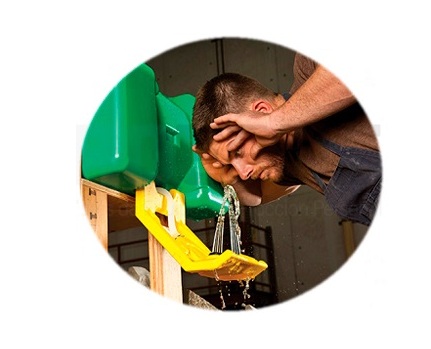 LAVAOJOS PORTATIL ABS, 36 LITROS – LP-075 (ANSI/ISEA Z358. 1-2009 - ISO 9001/2008) (NO INCLUYE SOLUCIONES BACTERICIDA) - Imagen 2