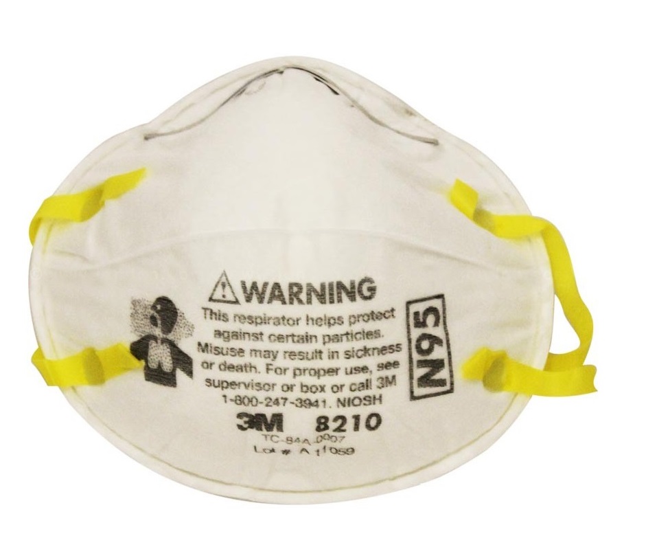 RESPIRADOR 8210 POLVO/PART. LIQ. S/ACEITE N95 (CJA X 20) 3M