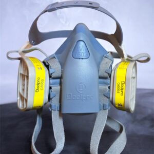 RESPIRADOR 7502 SILICONADO + CARTUCHO 6003 DOOLPRO