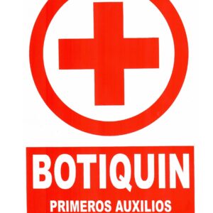 SEÑAL VINIL 20X30 BOTIQUIN