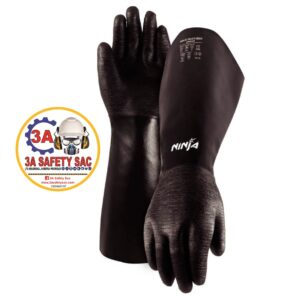 GUANTE NEOPRENO/CORRUGADO NINJA CAVALIER 35CM NJCA35009